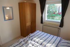 Schlafzimmer der Ferienwohnung im Erdgeschoss