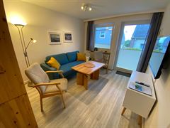 Wohnzimmer der Ferienwohnung im Erdgeschoss
